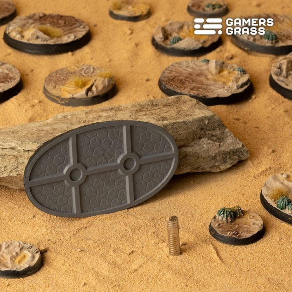 Gamers Grass GGB-DO75 Battle Ready Deserts of Maahl Oval Bases 75mm 3pc