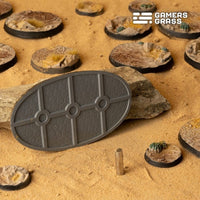 Gamers Grass GGB-DO90 Battle Ready Deserts of Maahl Oval Bases 90mm 2pc