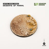 Gamers Grass GGB-DR100 Battle Ready Deserts of Maahl Round Bases 100mm 1pc
