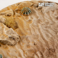 Gamers Grass GGB-DR100 Battle Ready Deserts of Maahl Round Bases 100mm 1pc