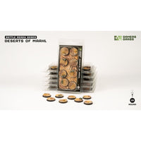 Gamers Grass GGB-DR28 Deserts of Maahl Bases Round 28mm 8pc
