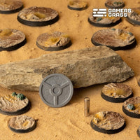Gamers Grass GGB-DR32 Battle Ready Deserts of Maahl Round Bases 32mm 8pc