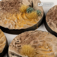 Gamers Grass GGB-DR50 Battle Ready Deserts of Maahl Round Bases 50mm 3pc