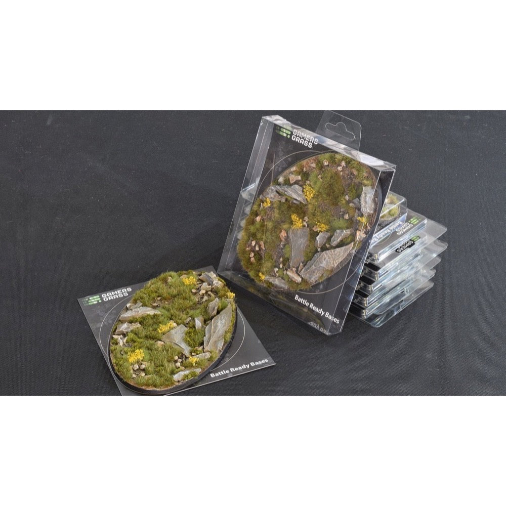 Gamers Grass GGB-HLO170 Battle Ready Highland Base Oval 170mm 1pc