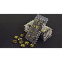 Gamers Grass GGB-HLR32 Battle Ready Highland Bases Round 32mm 8pc