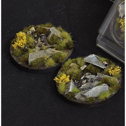 Gamers Grass GGB-HLR60 Battle Ready Highland Bases Round 60mm 2pc