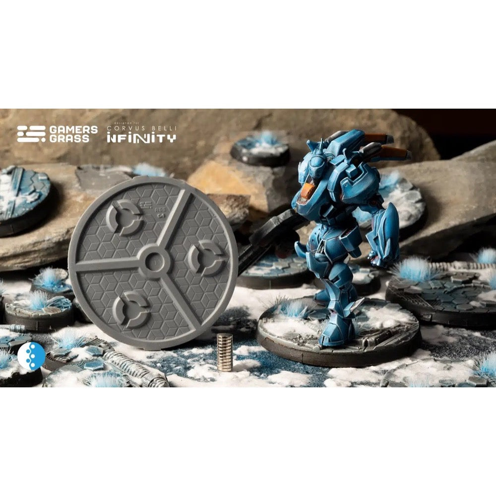 Gamers Grass GGB-SOR55 Svalarheima’s Outpost Round 55mm 2pc