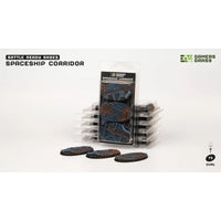 Gamers Grass GGB-SPO75 Spaceship Corridor Bases Oval 75mm 3pc