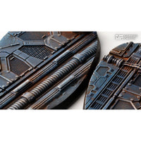 Gamers Grass GGB-SPO90 Spaceship Corridor Bases Oval 90mm 2pc