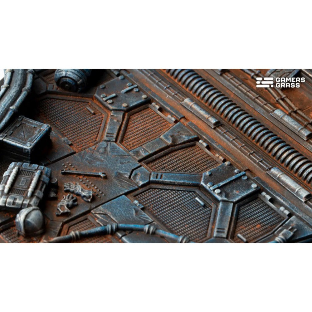 Gamers Grass GGB-SPR100 Spaceship Corridor Bases Round 100mm 1pc