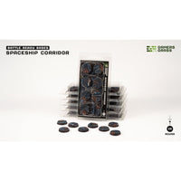 Gamers Grass GGB-SPR28 Spaceship Corridor Bases Round 28mm 8pc