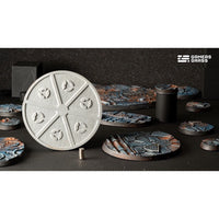 Gamers Grass GGB-SPR80 Spaceship Corridor Bases Round 80mm 1pc