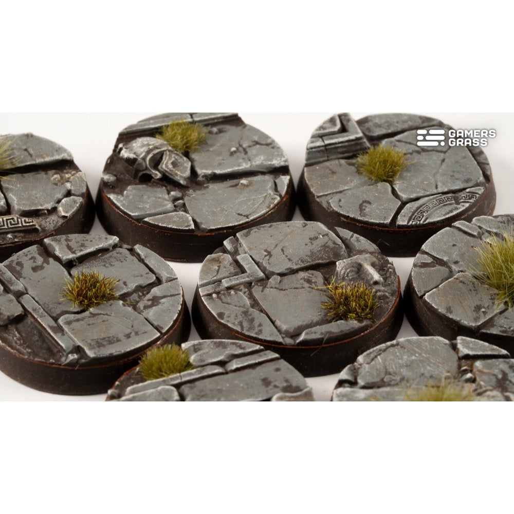 Gamers Grass GGB-TR28 Temple Bases Round 28mm 8pc