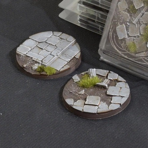 Gamers Grass GGB-TR60 Battle Ready Temple Bases Round 60mm 2pc