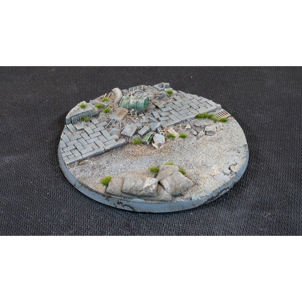 Gamers Grass GGB-UWR100 Battle Ready Urban Warfare Base Round 100mm 1pc