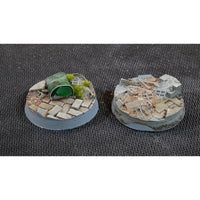 Gamers Grass GGB-UWR32 Battle Ready Urban Warfare Bases Round 32mm 8pc