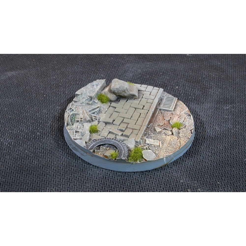 Gamers Grass GGB-UWR40 Battle Ready Urban Warfare Bases Round 40mm 5pc