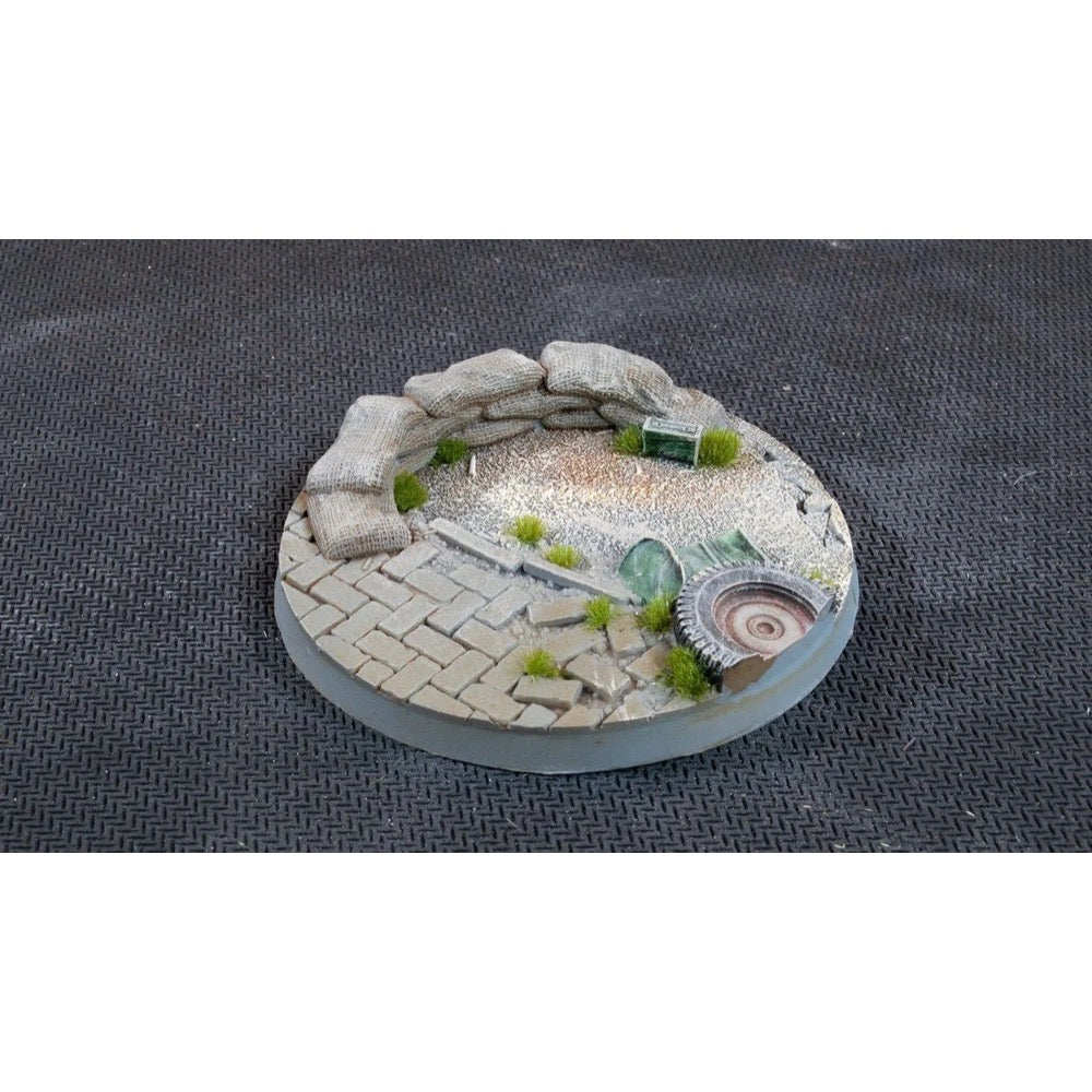 Gamers Grass GGB-UWR40 Battle Ready Urban Warfare Bases Round 40mm 5pc