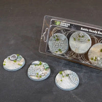 Gamers Grass GGB-UWR50 Battle Ready Urban Warfare Bases Round 50mm 3pc
