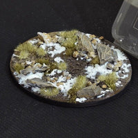 Gamers Grass GGB-WO120 Battle Ready Winter Base Oval 120mm 1pc