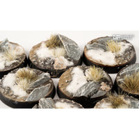 Gamers Grass GGB-WR28 Winter Bases Round 28mm 8pc