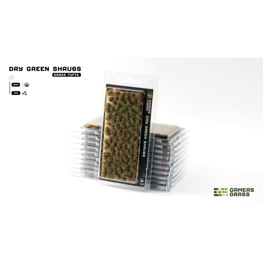 Gamers Grass GGFS-DRG Dry Green Shrubs