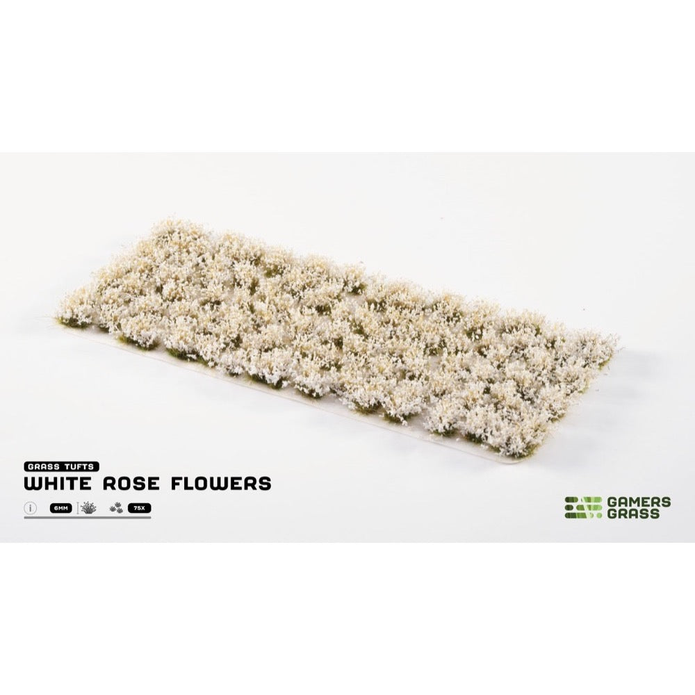 Gamers Grass GGFS-WR White Rose Flowers