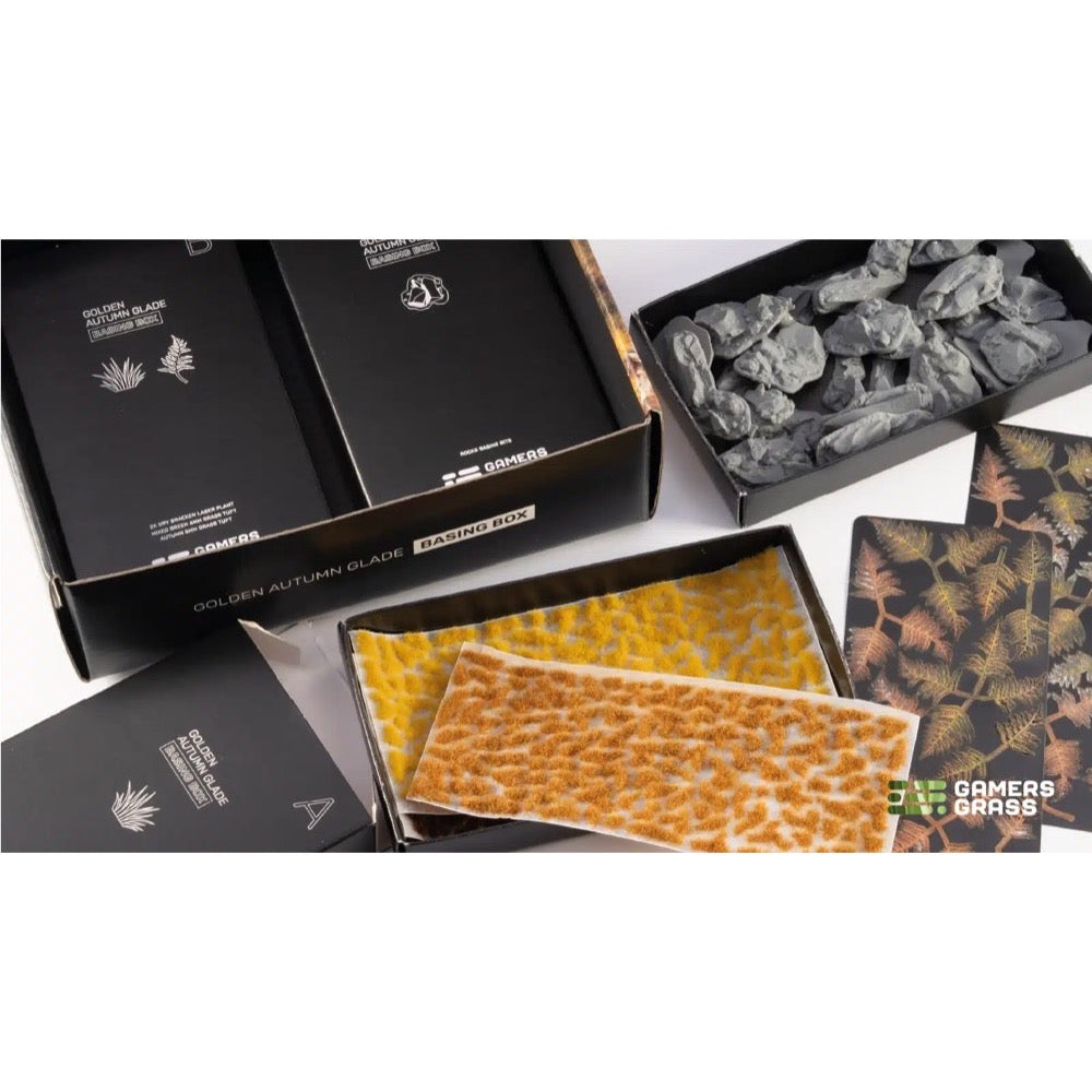 Gamers Grass GGSB-GAGBB Golden Autumn Glade Basing Box