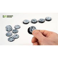 Gamers Grass Battle Ready Toppers Frost Lake Round 25mm 12pc
