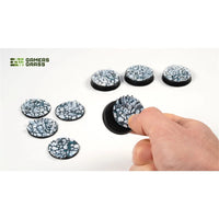 Gamers Grass Battle Ready Toppers Frost Lake Round 32mm 8pc