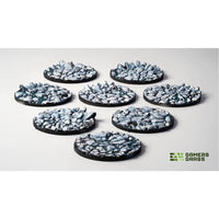 Gamers Grass Battle Ready Toppers Frost Lake Round 32mm 8pc