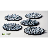 Gamers Grass Battle Ready Toppers Frost Lake Round 40mm 5pc
