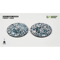 Gamers Grass Battle Ready Toppers Frost Lake Round 60mm 2pc