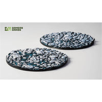 Gamers Grass Battle Ready Toppers Frost Lake Round 60mm 2pc