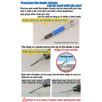 GodHand BBH-1-3 Bit Blade Set Flat Blade 5pc
