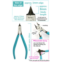 GodHand BLN-120 Haganai Carbon Steel Bladeless Nipper Tweezers for Plastic Models and Craft Works