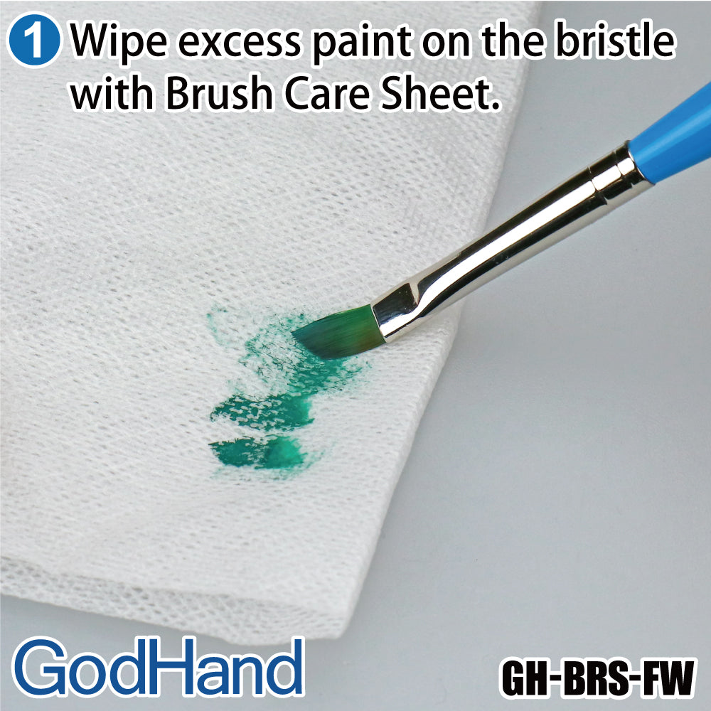 GodHand BRS-FW Brush Care Sheet