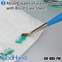 GodHand BRS-FW Brush Care Sheet
