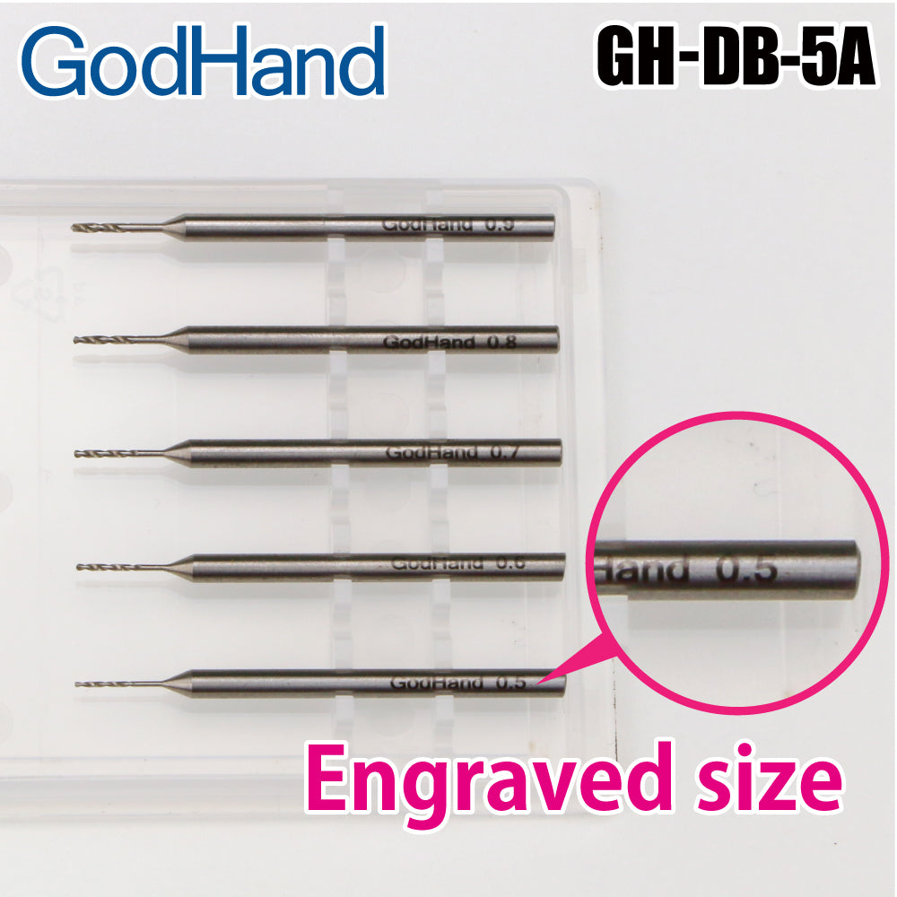 GodHand DB-8C Drill Bit Set C 8pc