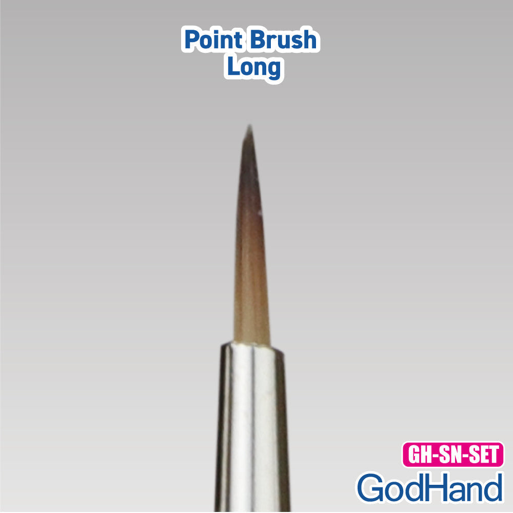 GodHand EBRSP-SN-SET Brushwork Semi-PRO Paint Brush Set 4pc