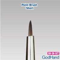 GodHand EBRSP-SN-SET Brushwork Semi-PRO Paint Brush Set 4pc