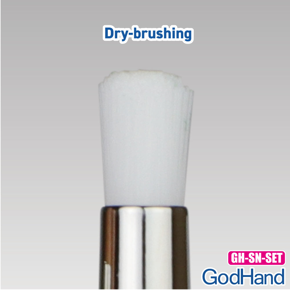 GodHand EBRSP-SN-SET Brushwork Semi-PRO Paint Brush Set 4pc