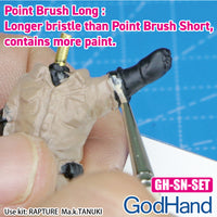 GodHand EBRSP-SN-SET Brushwork Semi-PRO Paint Brush Set 4pc