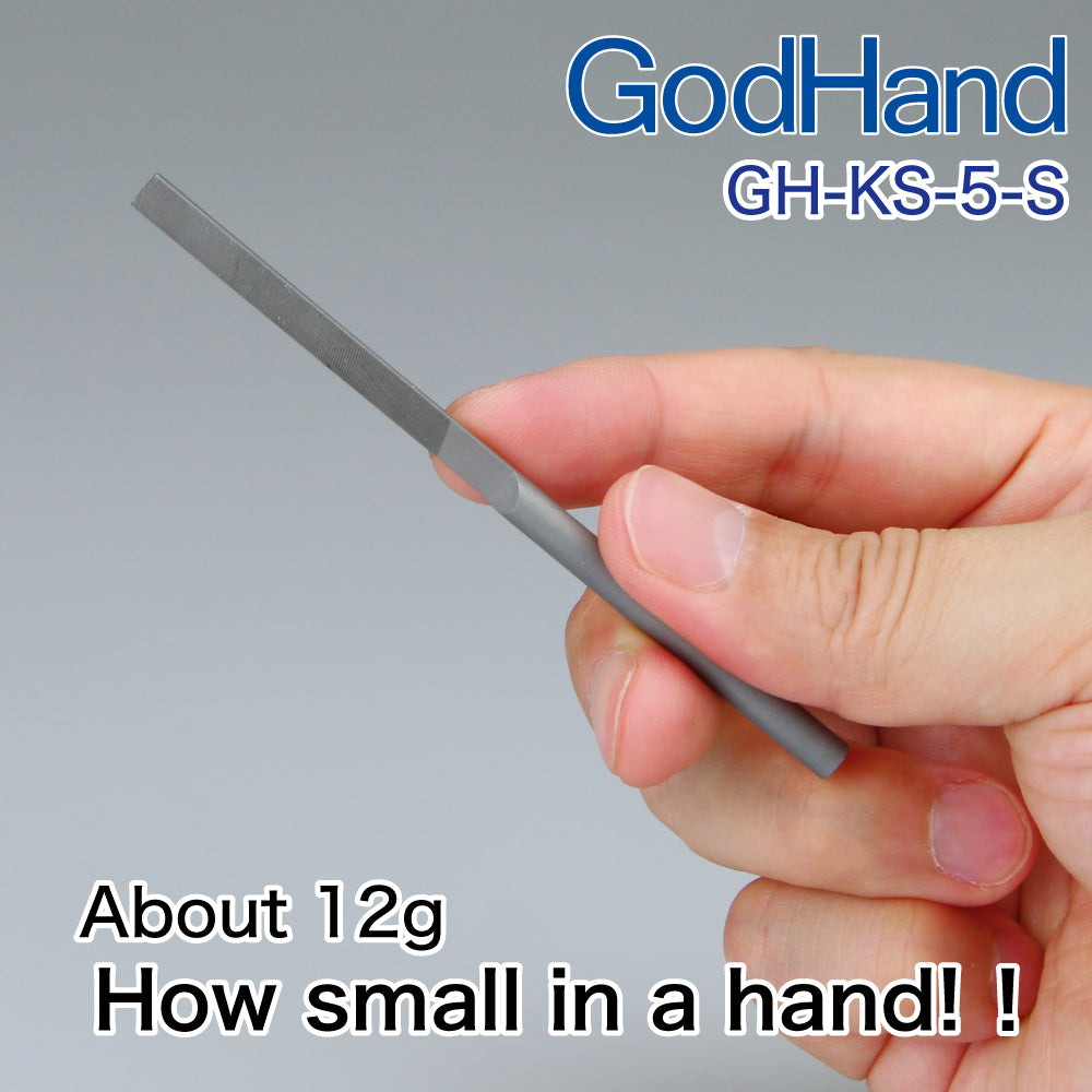 GodHand KF-5-S Kamaboko Half-Round File