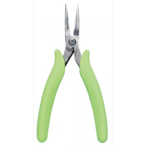 GodHand LDP-140-F Stainless Steel Flat Nose and Needle-Nose Pliers with Straight Tip
