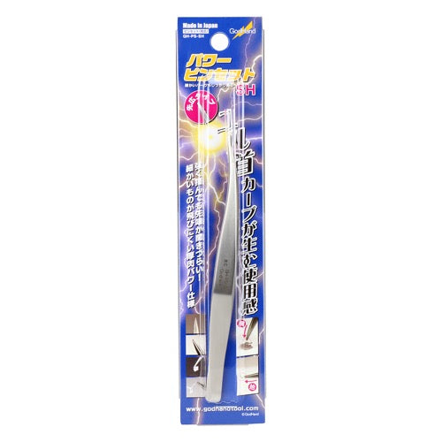 GodHand PS-SH Pincet SakiHiro Tweezers Wide Width Tip Stainless Steel