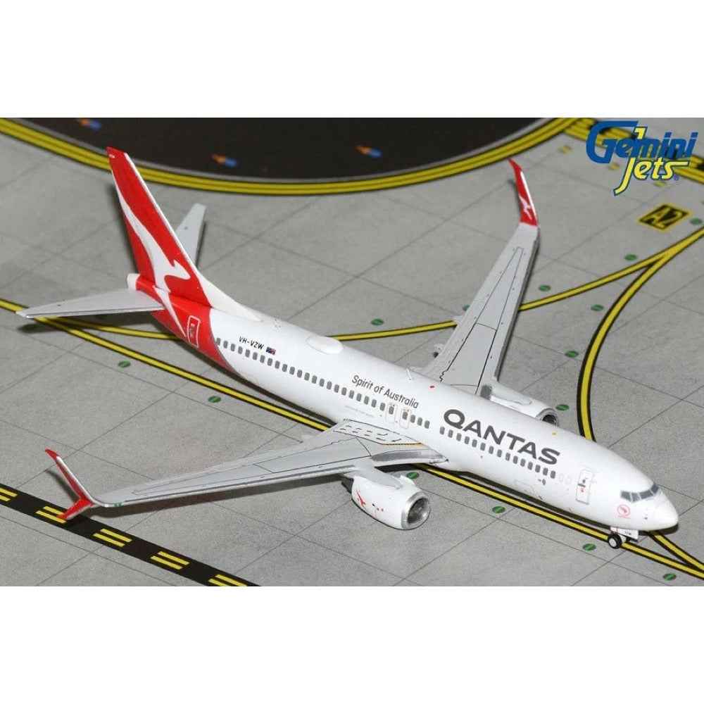 Gemini Jets GJQFA2371 1/400 Qantas Airways B737-800S VH-VZW