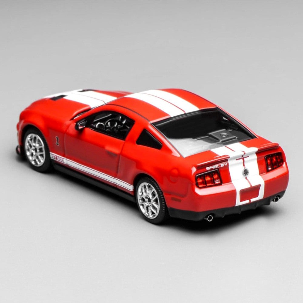 GreenLight x MotorHelix 1/64 Ford Mustang Shelby GT500 2007 Red