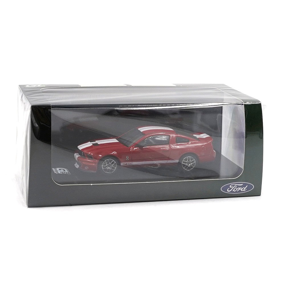 GreenLight x MotorHelix 1/64 Ford Mustang Shelby GT500 2007 Red