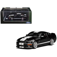 GreenLight x MotorHelix 1/64 Ford Mustang Shelby GT500 2007 Ebony Black